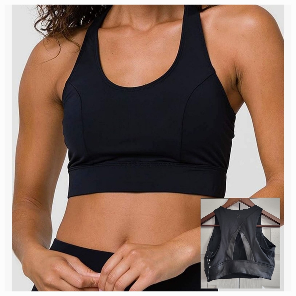 Spyder Women’s Sports Bra Black Activewear Size Small NWT